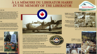 Plaque commémorative Liberator